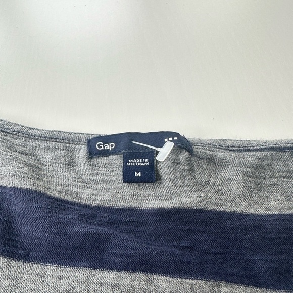 Gap Factory Cotton Striped Dress Navy, Gray and Pink Size M - Picture 6 of 6